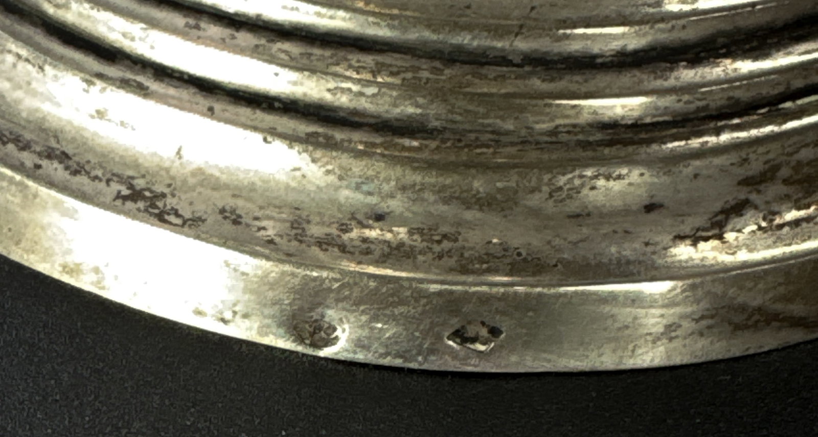 Pair Austrian .800 Silver Presentation Goblets - 13