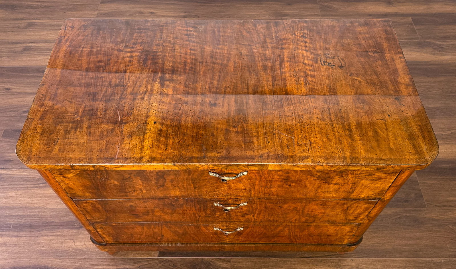 Louis Philippe Walnut Commode - 3