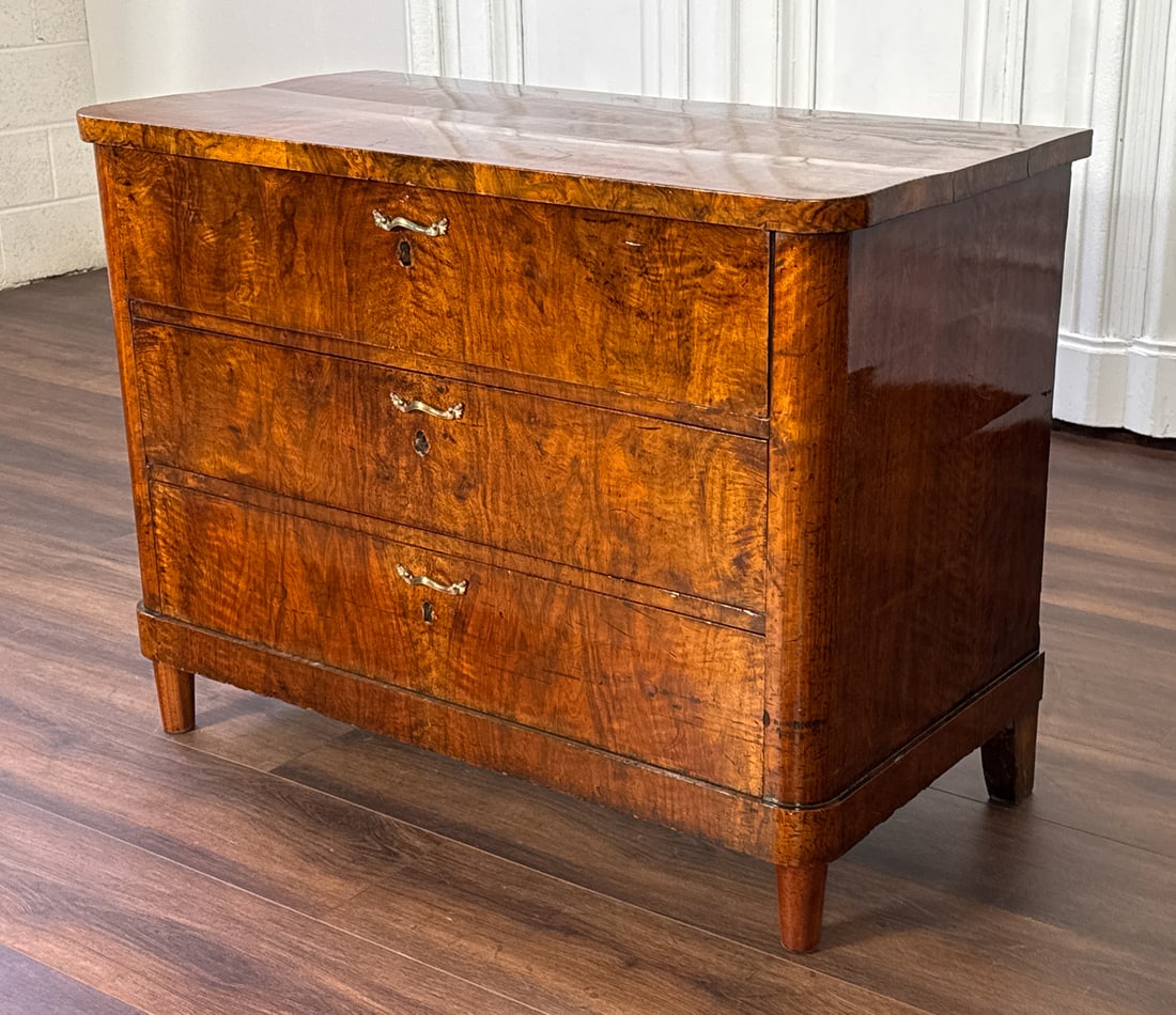 Louis Philippe Walnut Commode - 4