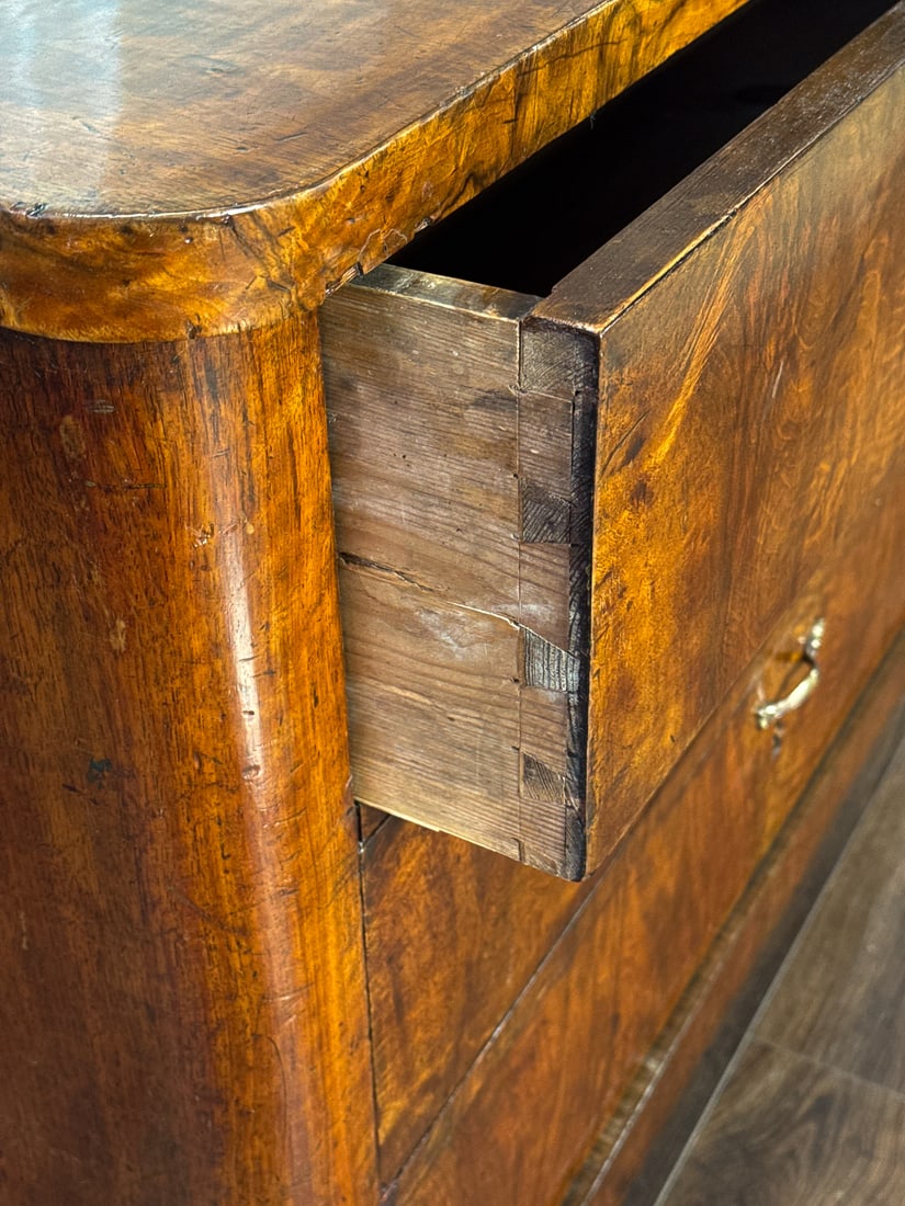 Louis Philippe Walnut Commode - 6