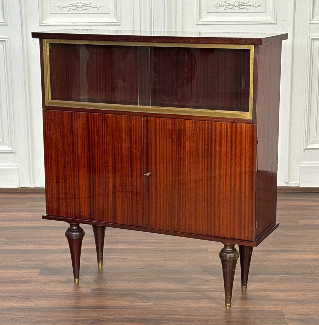 French Art Deco Mahogany Bar Cabinet (1 of 6)