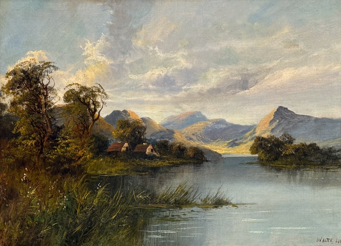 British Landscape Oil On Canvas Painting (1 of 6)