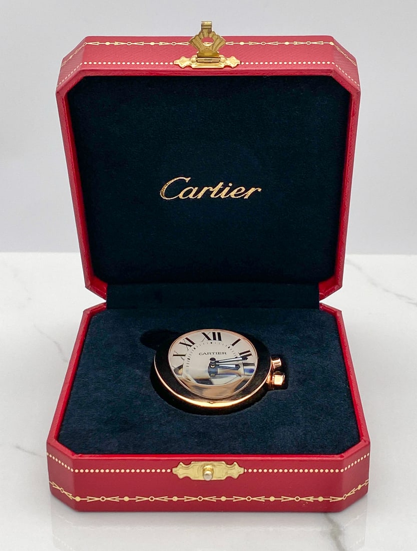 Cartier Baignoire Travel Clock