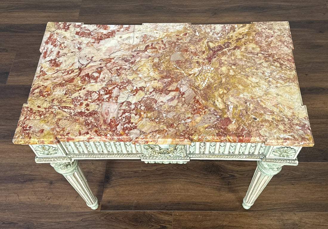 Italian Painted Console Table - 2
