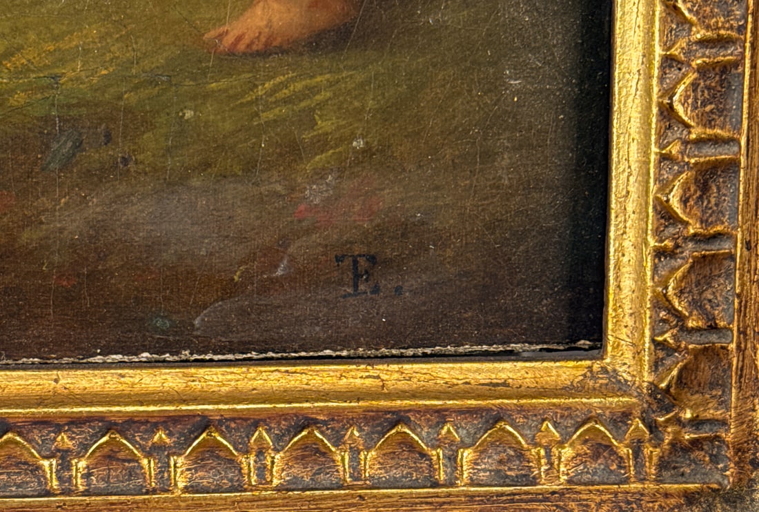 Continental Cavorting Putti Painting - 3