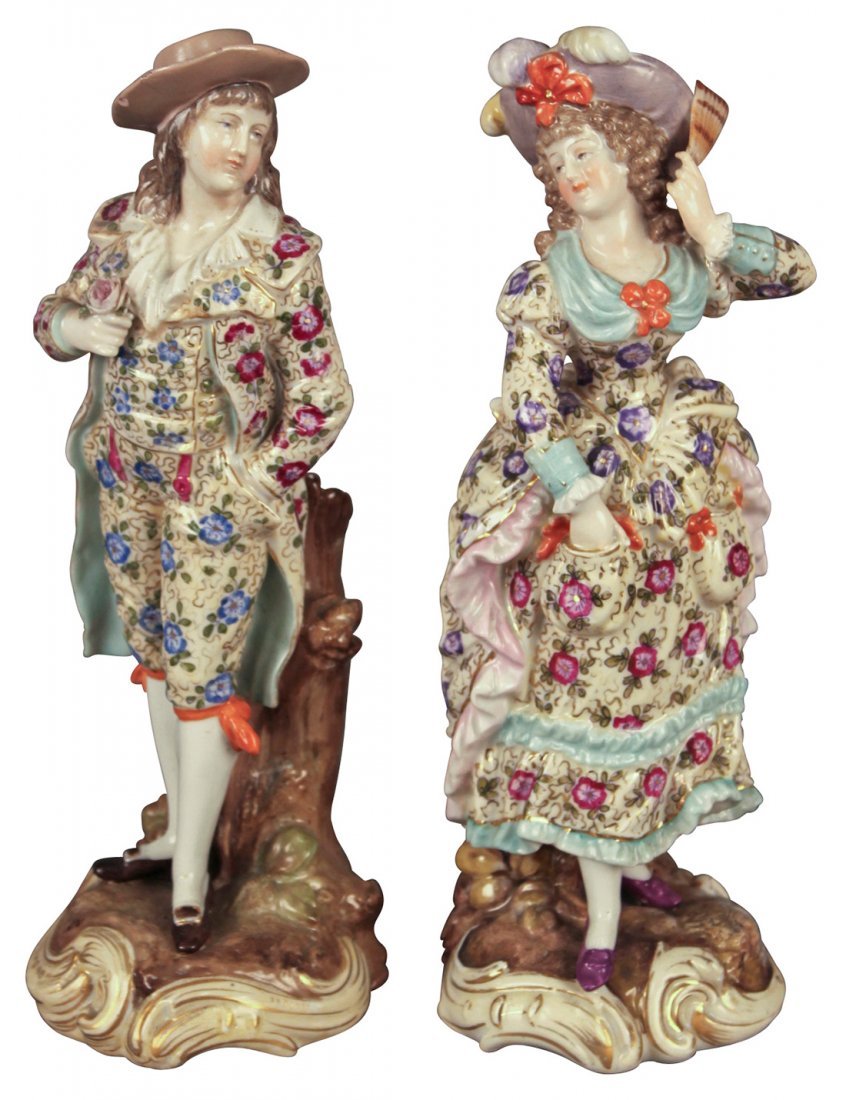 A Pair Of Dresden Figurines Man And Woman Nov 12, 2013 J. Garrett