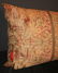 Large Antique Silk And Velvet Pillow - 2