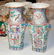 Pair Of Antique Chinese Rose Medallion Vases - 8