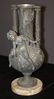 French Spelter Vase On Marble Base - 5
