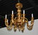 Pair Of Continental Giltwood Chandeliers - 3
