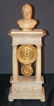 19th c. French Alabaster Mantel Clock - 5