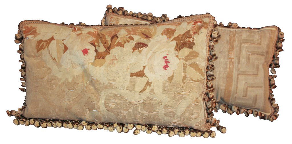Pair Of French Aubusson Pillows (1 of 6)