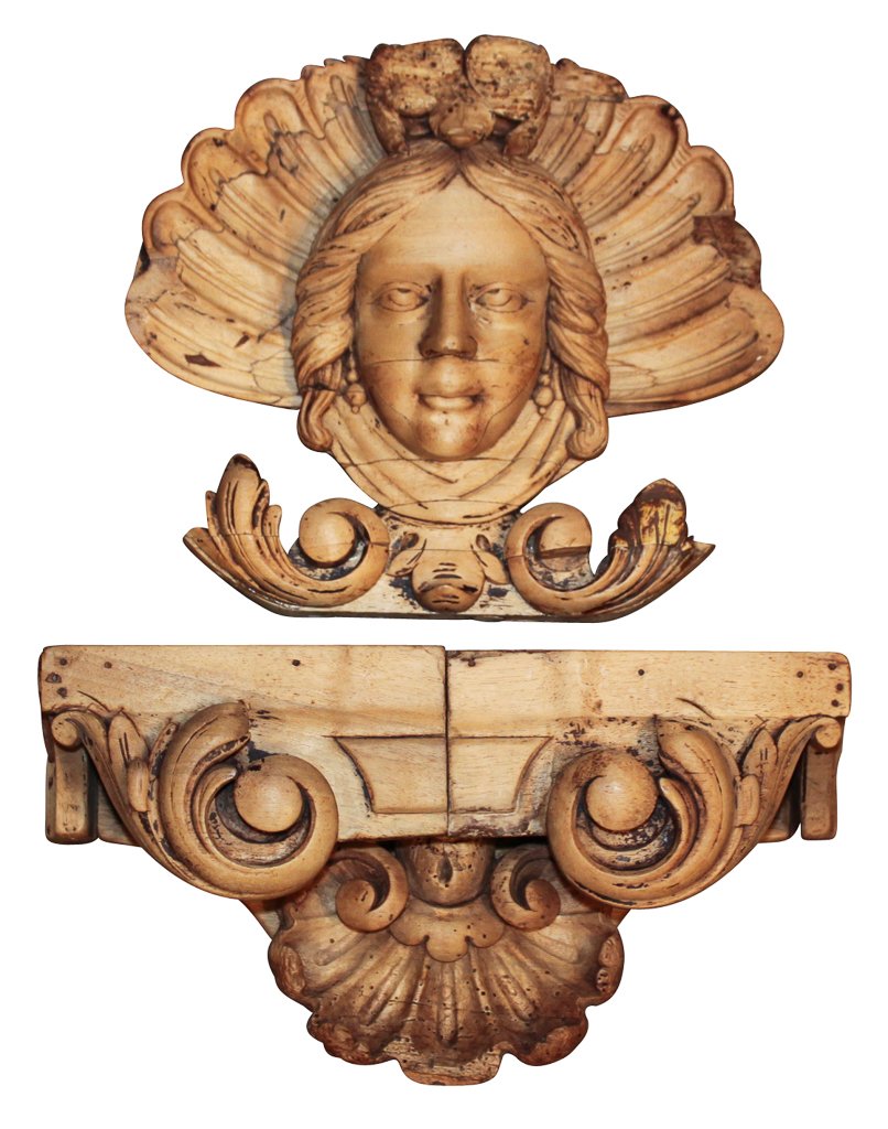 Early 19th Century English Carved 2 Piece (1 of 5)