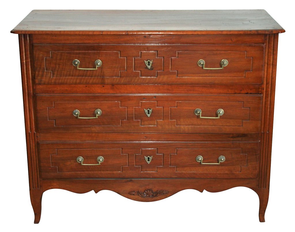18th Century French Fruitwood Commode (1 of 8)