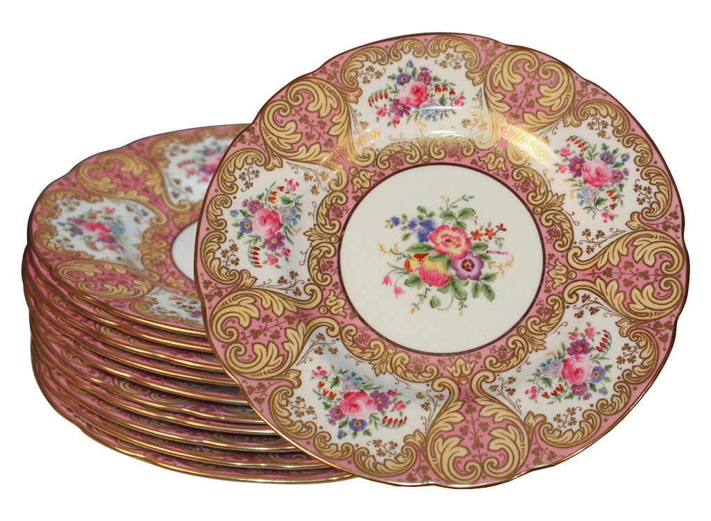 Set Of 11 English Wedgwood Plates (1 of 7)