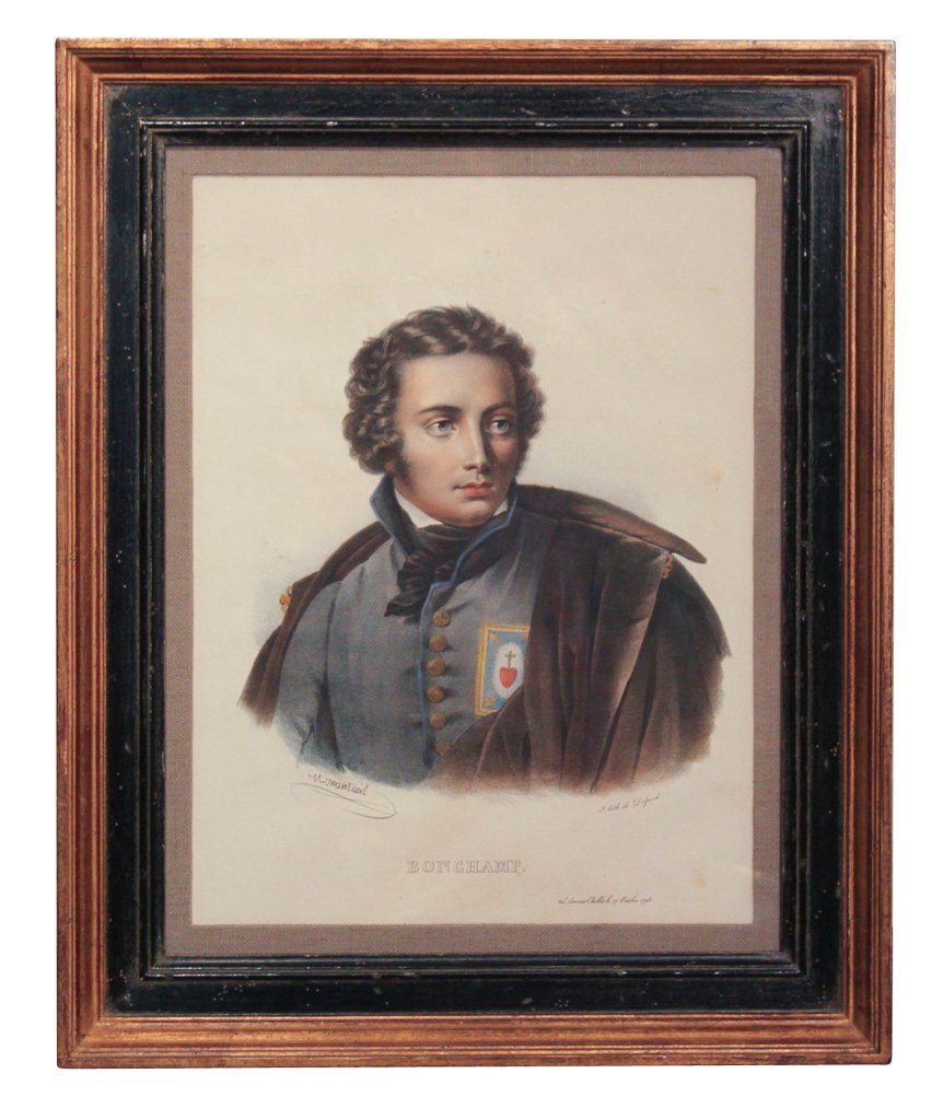 18th Century Engraving Of Bonchamp (1 of 4)