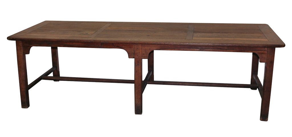 Large 18th C. English Oak Farm Table (1 of 7)