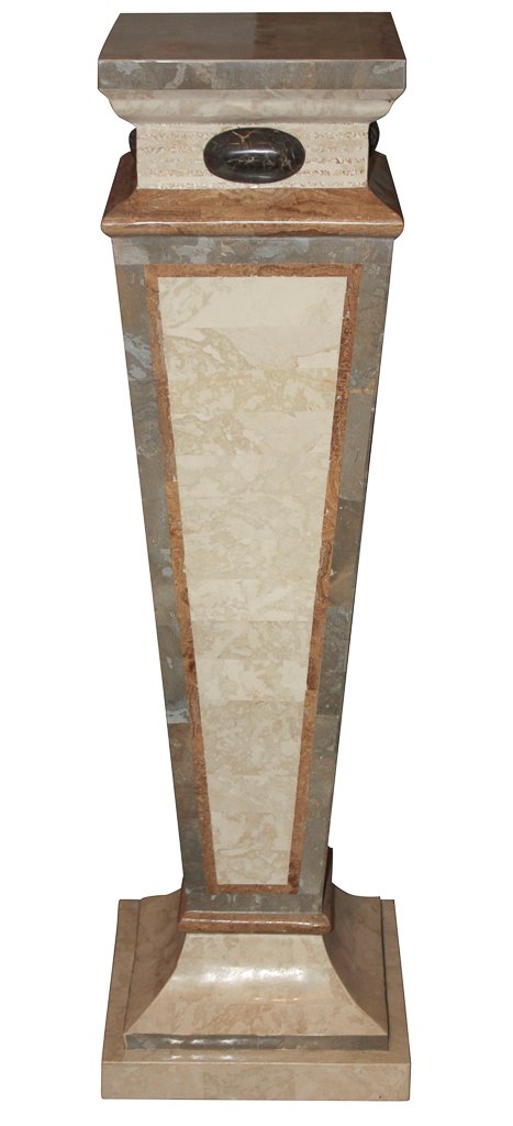 Contemporary Marble Pedestal (1 of 5)