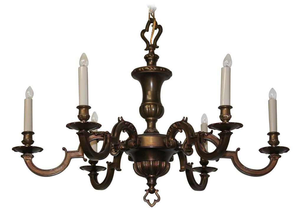 Antique Bronze Chandelier (1 of 5)