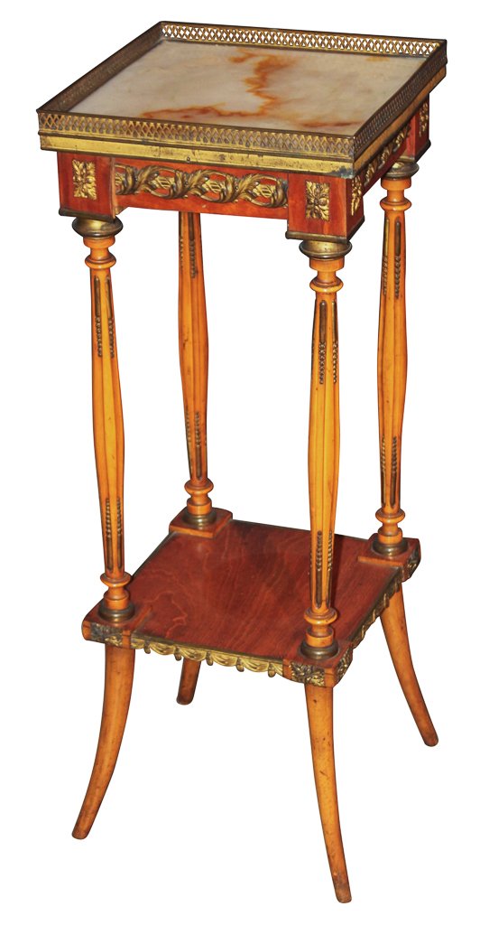 Continental Marble Topped Stand (1 of 6)