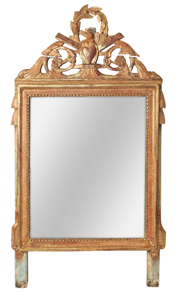 18th C. Italian Gilt Wood Mirror (1 of 6)