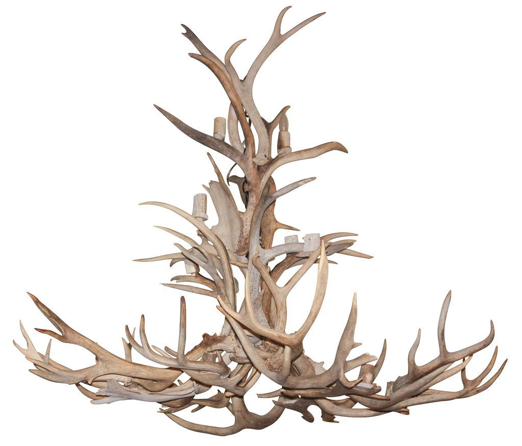 Large Antler Chandelier (1 of 6)