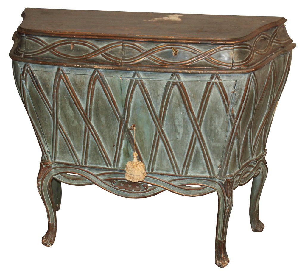 18th Century Italian Painted Commode (1 of 9)