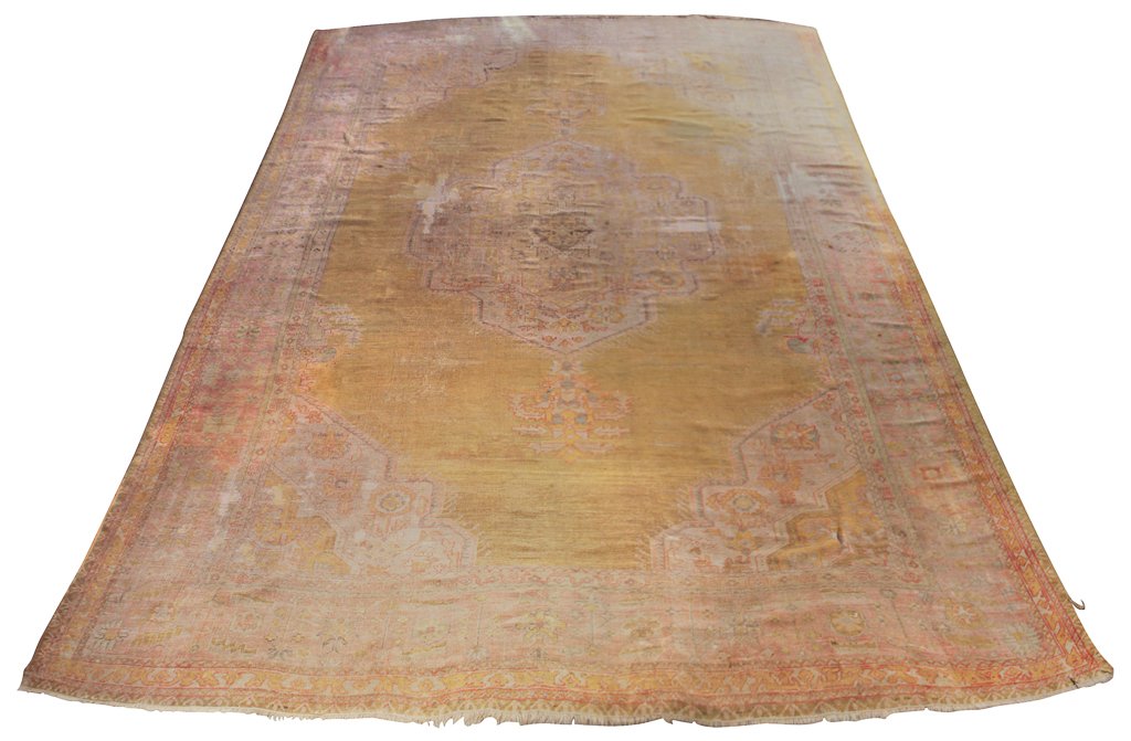 Large Antique Oushak Carpet (1 of 9)