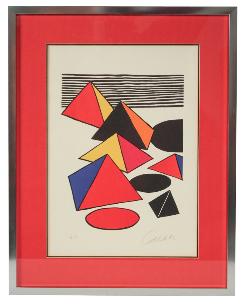 Alexander Calder.   Lithograph. (1 of 8)