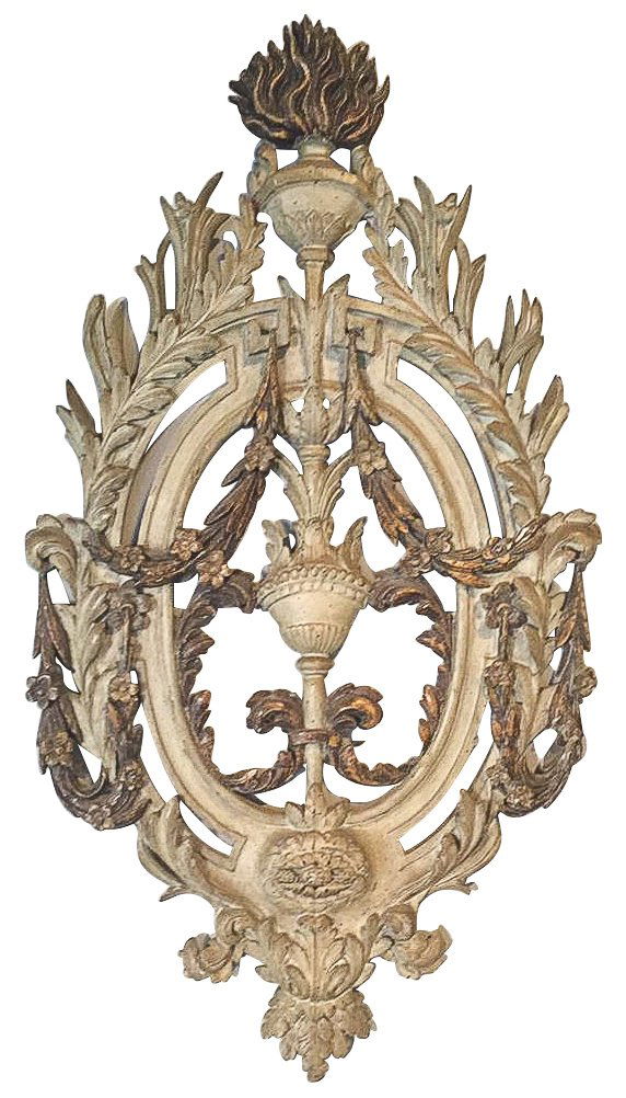 19th C. French Carved Panel, With Acanthas (1 of 3)