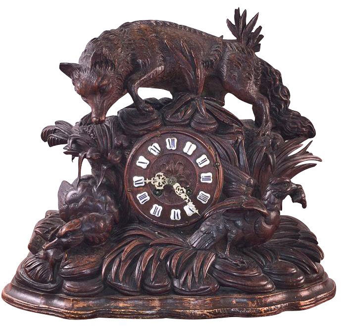 19th C. German Black Forrest Clock (1 of 7)