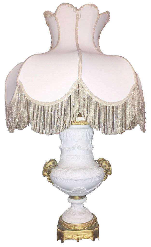 19th C. French Bisque And Gilt Bronze Urn (1 of 6)