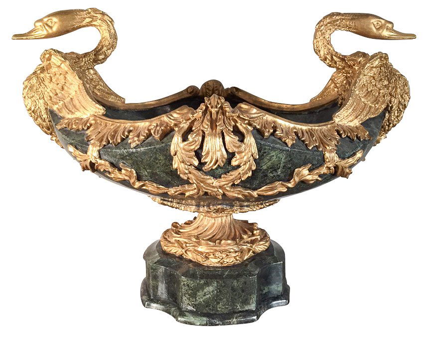 Impressive French Style Faux Marble Centerpiece (1 of 6)