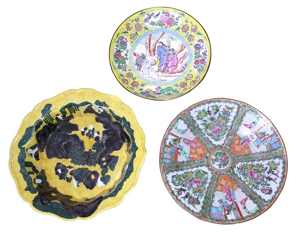 Antique Rose Medallion Charger (1 of 5)