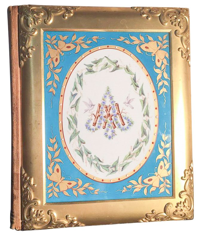 Rare 19th C. Bronze Photo Album (1 of 9)