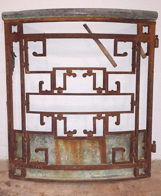 A French Antique Iron Gate: From Ernesto Klun Antiques. Rg 2001