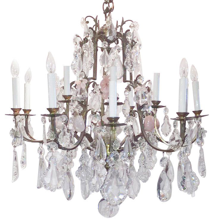 Nice 16 Light French Crystal Chandelier (1 of 4)
