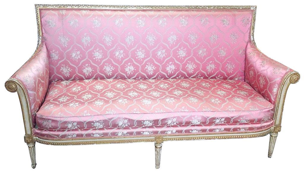 Superb 19th C. French Louis Xvi Gilt-painted (1 of 4)