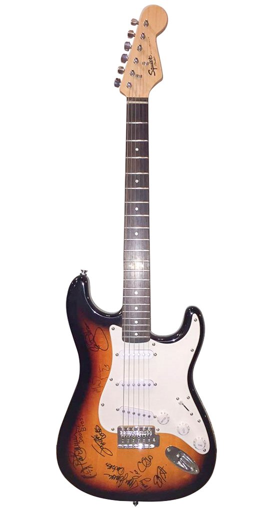 Signed Doobie Brothers Guitar (1 of 4)