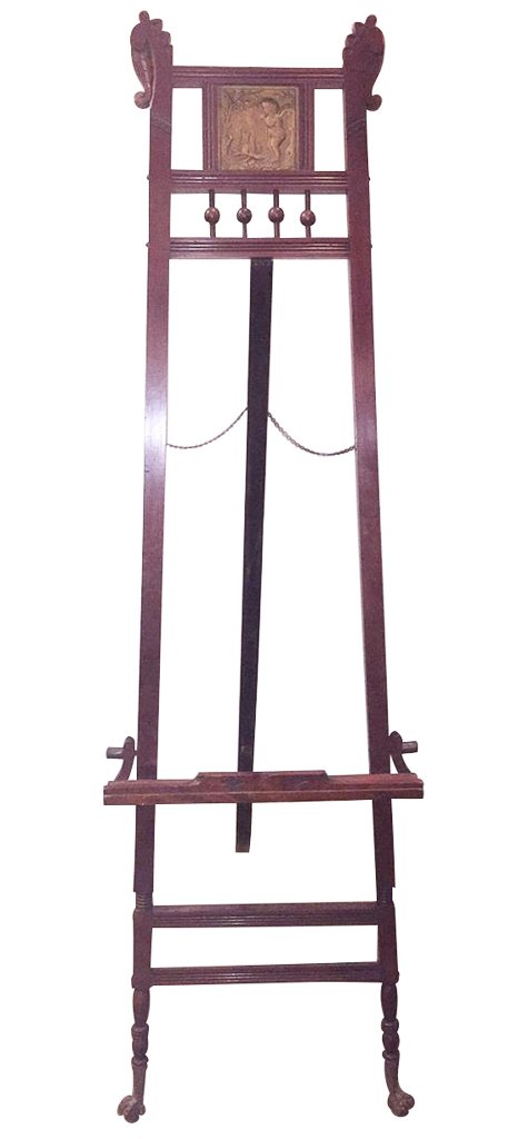 Antique Mahogany Easel (1 of 3)