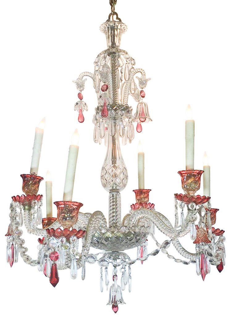 Fine French Baccarat Crystal Chandelier (1 of 3)