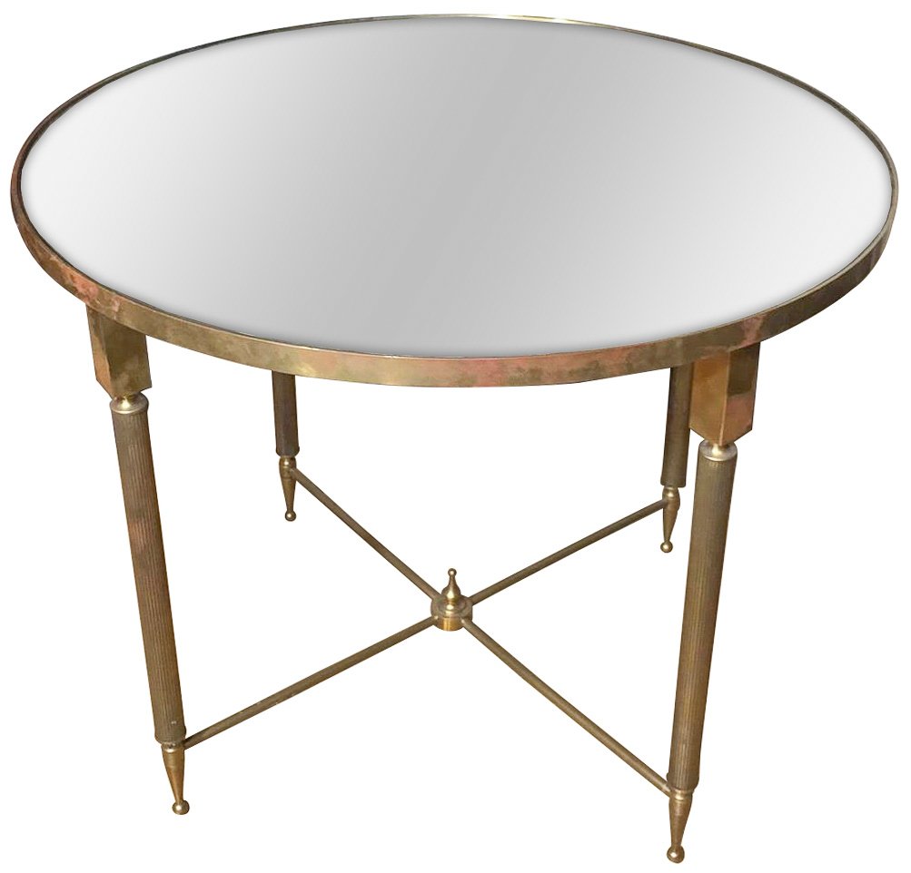 Mid Century French Brass Cocktail Table, Nice (1 of 3)