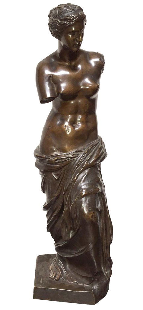 Antique Bronze Of Classical Lady (1 of 5)
