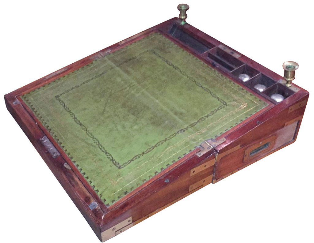 19th C. Charles X Period Writing Desk (1 of 4)