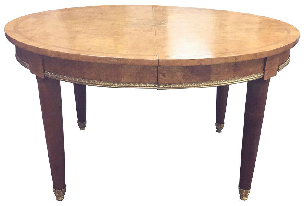 Fine French Oval Deco Dining Table, Very Fine (1 of 7)