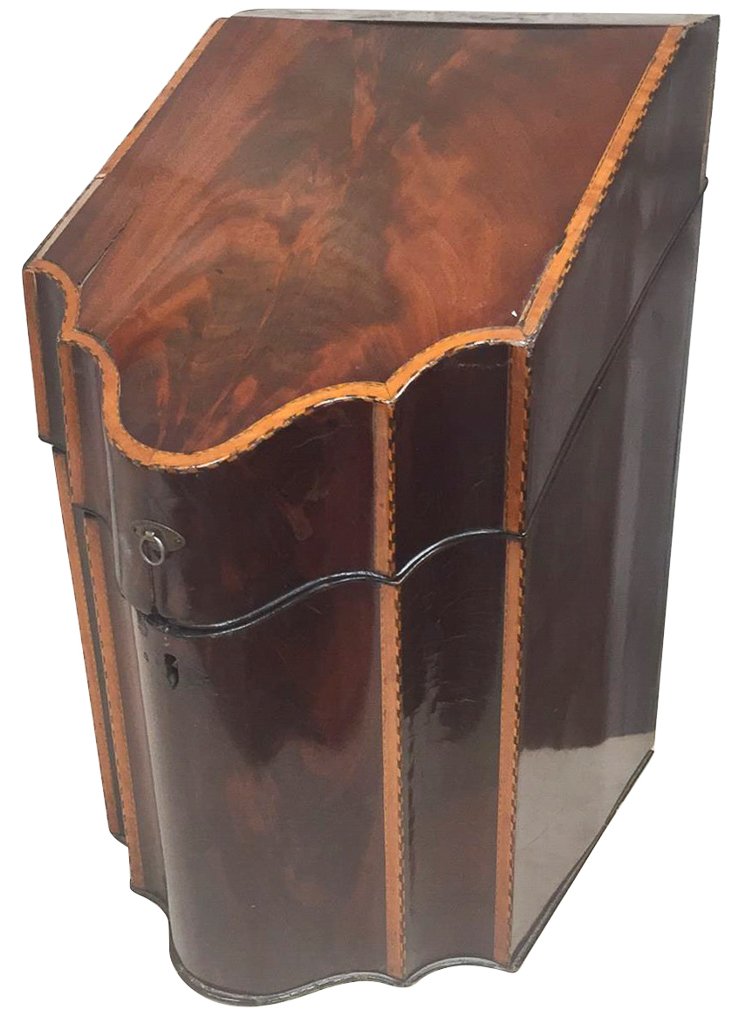 18th-century Georgian Knife Box (1 of 5)