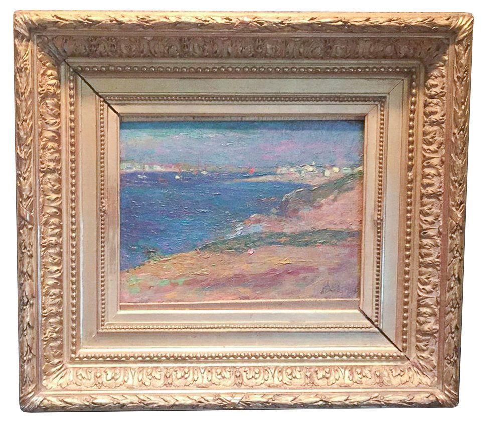 ,alphonse Birck (1859-1942), French, Coastal (1 of 4)