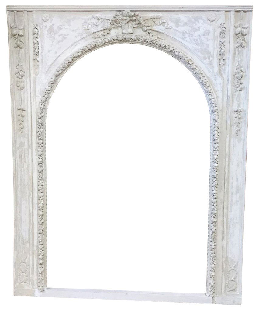 A 19th C French Napoleon Iii Frame: For Mirror, Circa Late 19th Century, 69 Inches High X 64.5 Good Condition, No Reserve