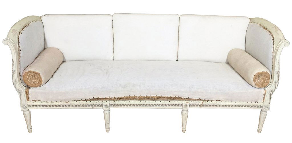 Swedish Gustavian Daybed/sofa From Early 20th C. (1 of 3)