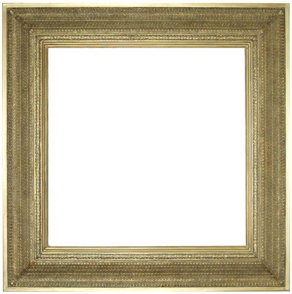 Replica frame - American, reverse grille Stanford: Replica frame - American, reverse grille Stanford White-style frame, by Eli Wilner & Co. Size: 32 x 32 x 7 Condition: Excellent condition